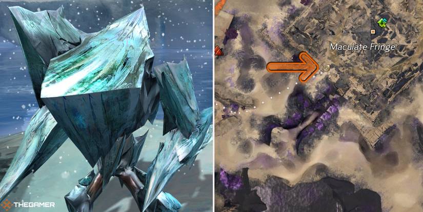 Guild Wars 2 - location of Legendary Corrupted Facet bounty 2