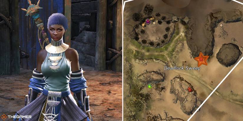 Guild Wars 2 - location of Master Sergeant Shadi