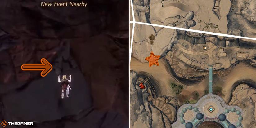 Guild Wars 2 - location of the RIDGED Coastal Griffon Egg