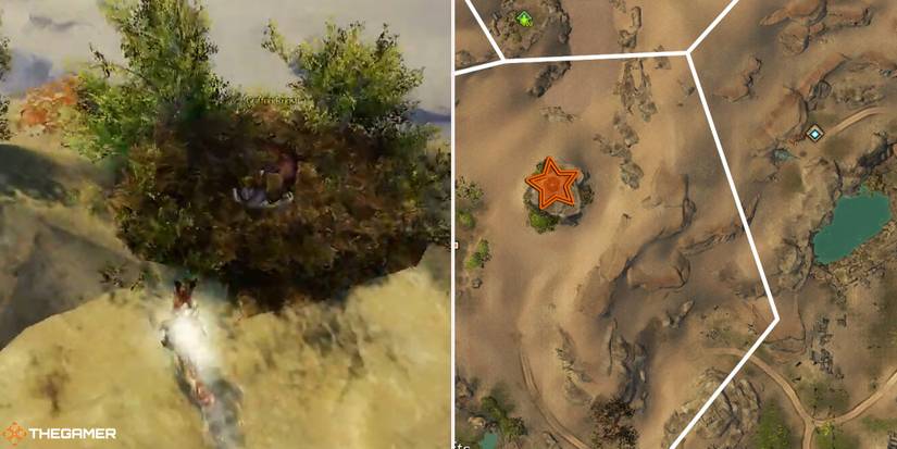 Guild Wars 2 - location of the Warmed Riparian Griffon Egg