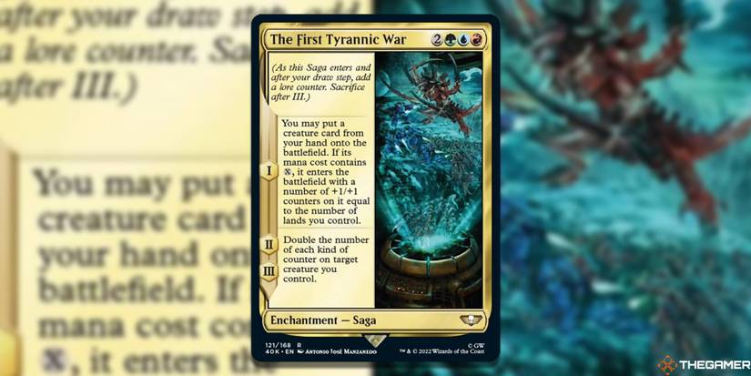 The Best Cards In Magic: The Gathering's Warhammer 40K Tyranid Swarm Deck The Best Cards In Magic: The Gathering's Warhammer 40K Tyranid Swarm Deck