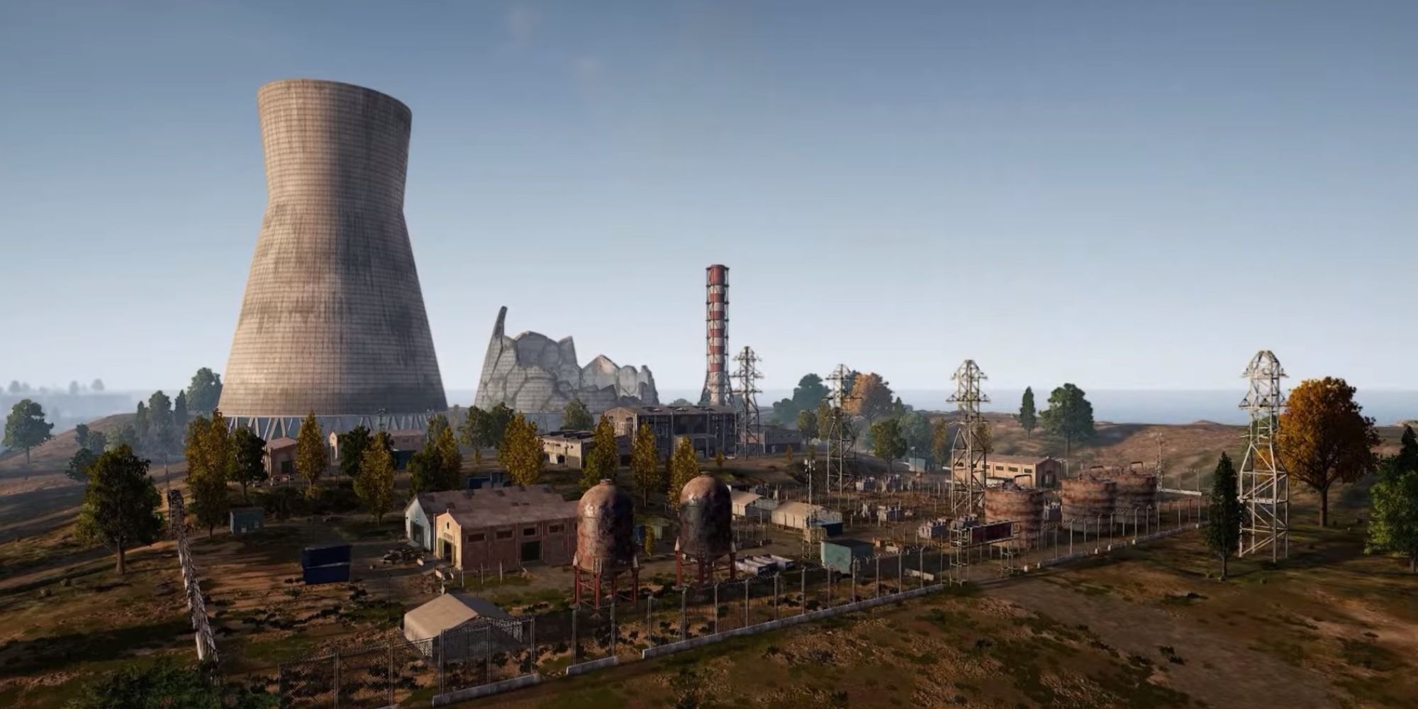 PUBG Erangel Map Nuclear Power Plant