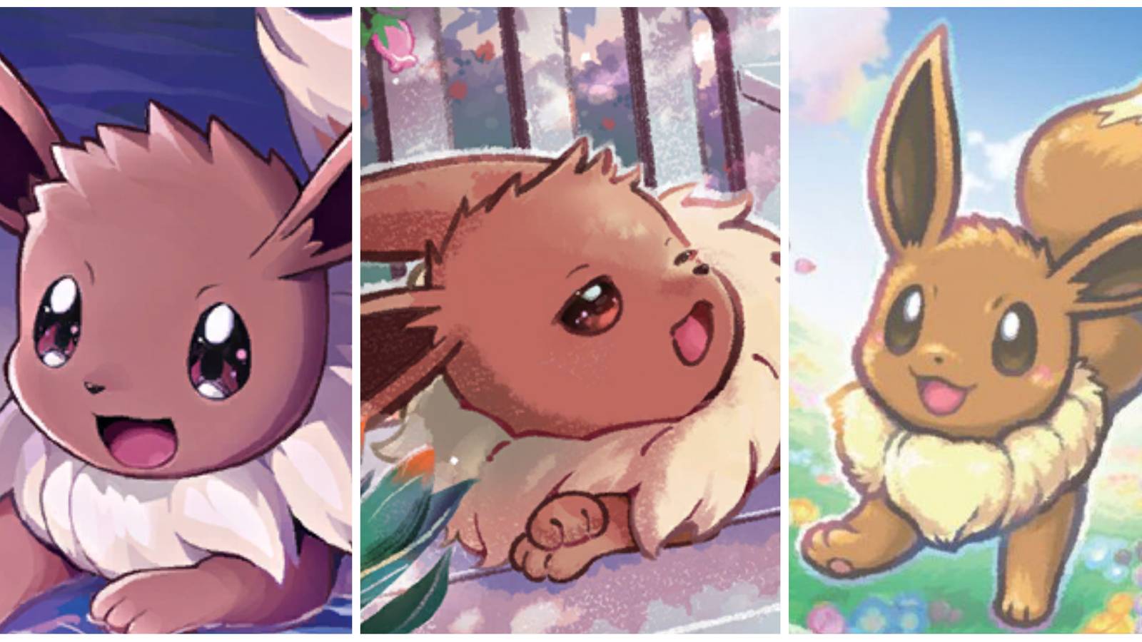 Pokemon TCG: The 10 Best Eevee Cards, Ranked By Artwork, image size:1600x900