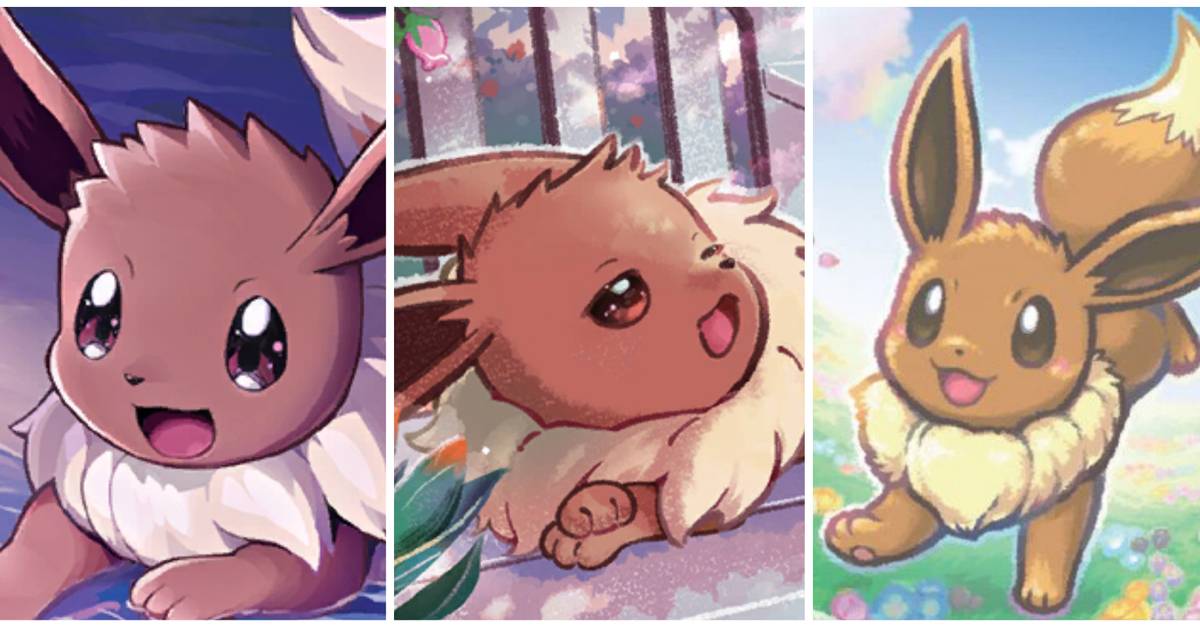 cute eevee pokemon card Lot Like new Eevee Lumi Custom Pokmon
