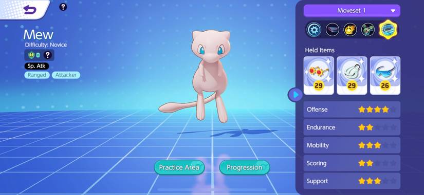 How To Build Mew In Pokemon Unite