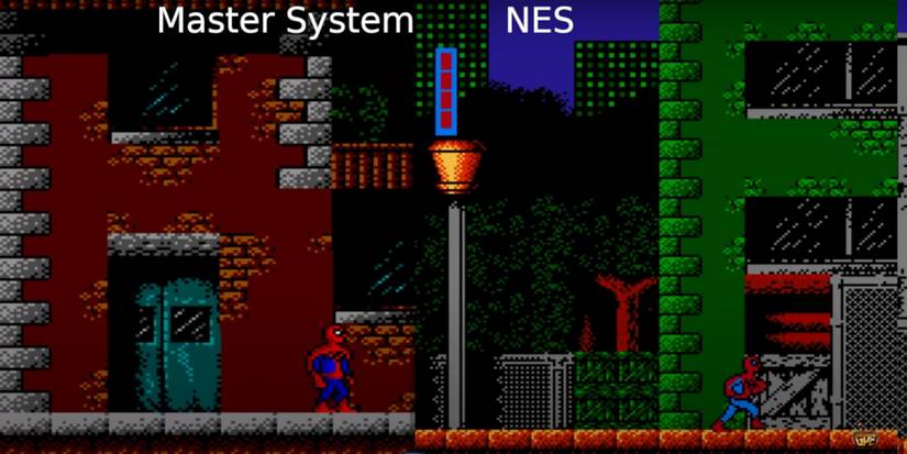 Spider-Man Sega Master System eredeti játék konzol game