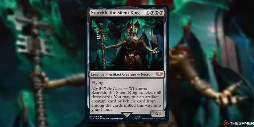 Every Card In The Warhammer 40K Necron Dynasties Commander Deck MTG Every Card In The Warhammer 40K Necron Dynasties Commander Deck MTG