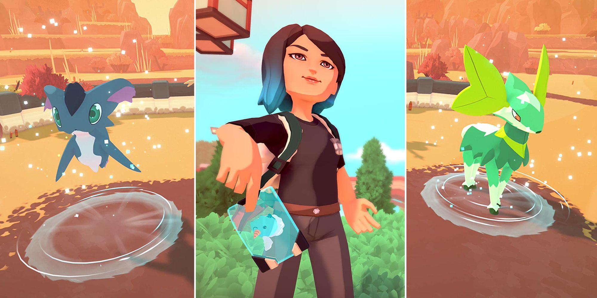 Temtem Combat Split Image