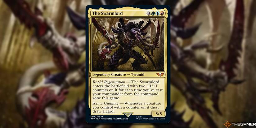 Every New Card In The Warhammer 40K Tyranid Swarm Commander Deck MTG Every New Card In The Warhammer 40K Tyranid Swarm Commander Deck MTG