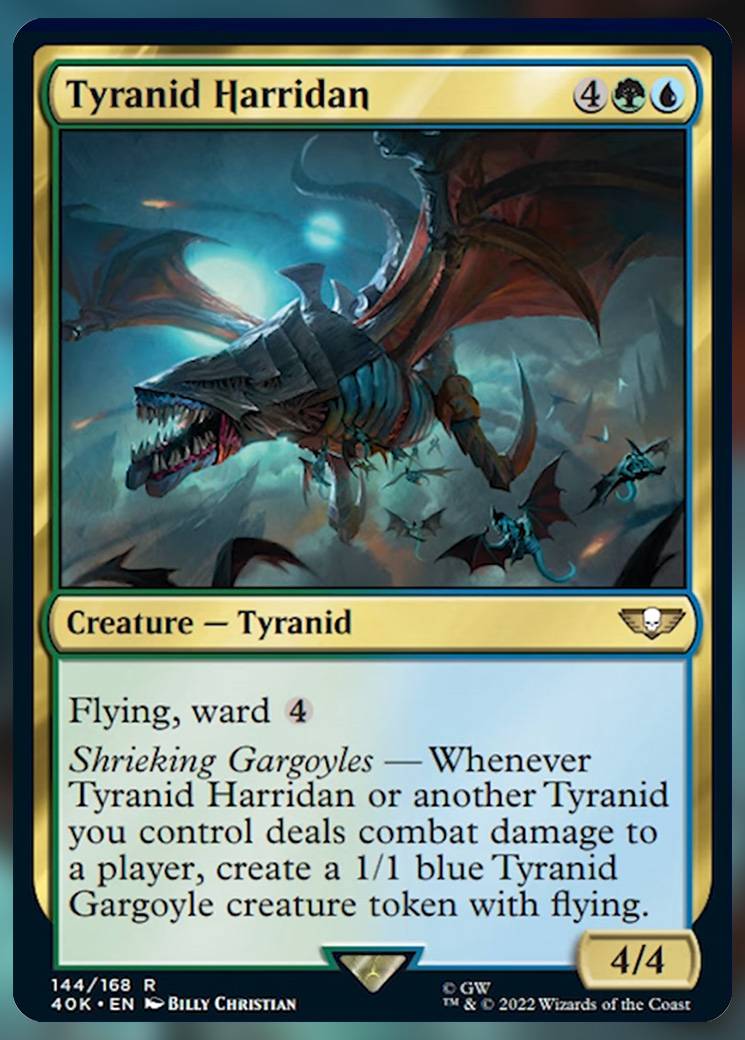 Every New Card In The Warhammer 40K Tyranid Swarm Commander Deck MTG Every New Card In The Warhammer 40K Tyranid Swarm Commander Deck MTG
