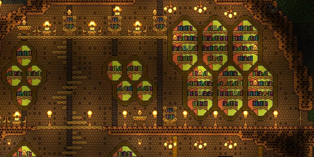 Terraria Honey Block Books Hive House