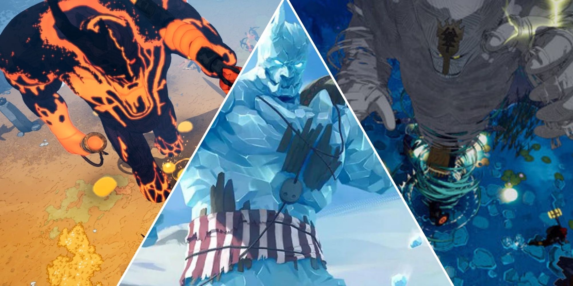 Halogi, Geirrodr, Jarnsaxa from tribes of midgard