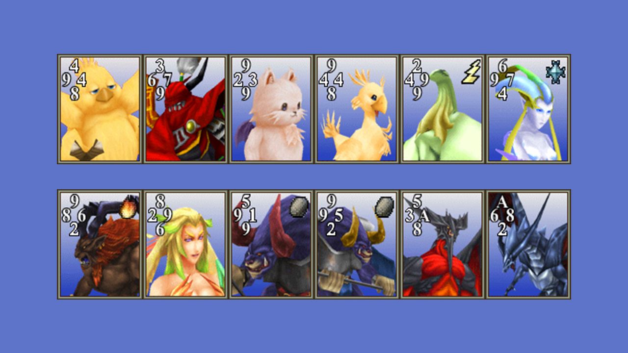 Final Fantasy 8's Triple Triad Is The Greatest Minigame