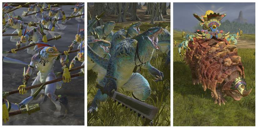 Lizardmen Flag All Lizardmen Units In Total War: Warhammer 3, Ranked