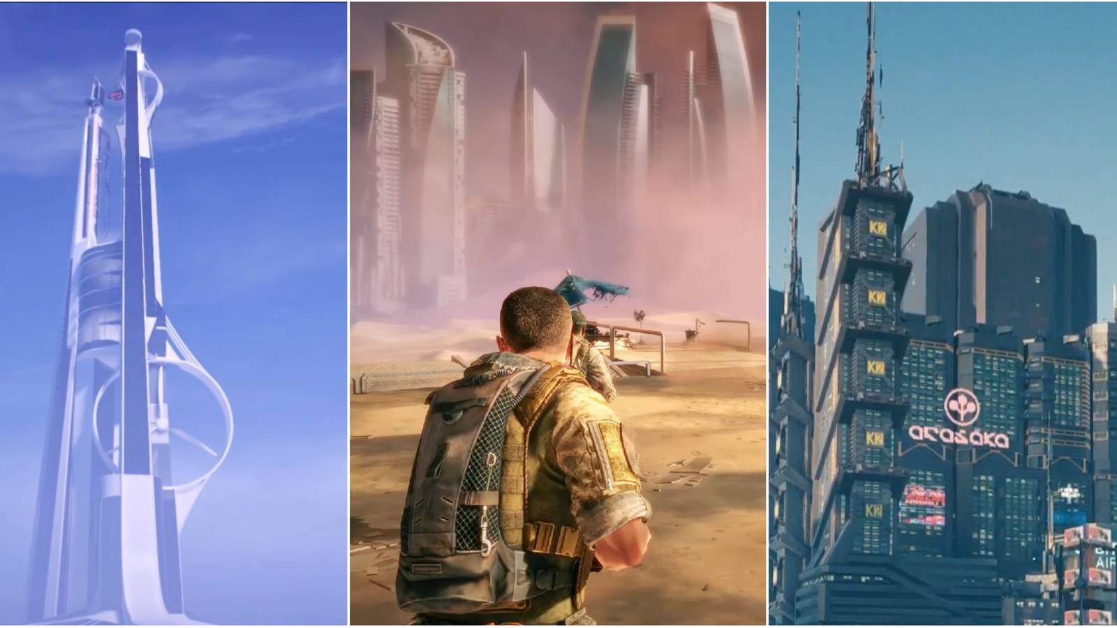 The Best Video Game Skyscrapers
