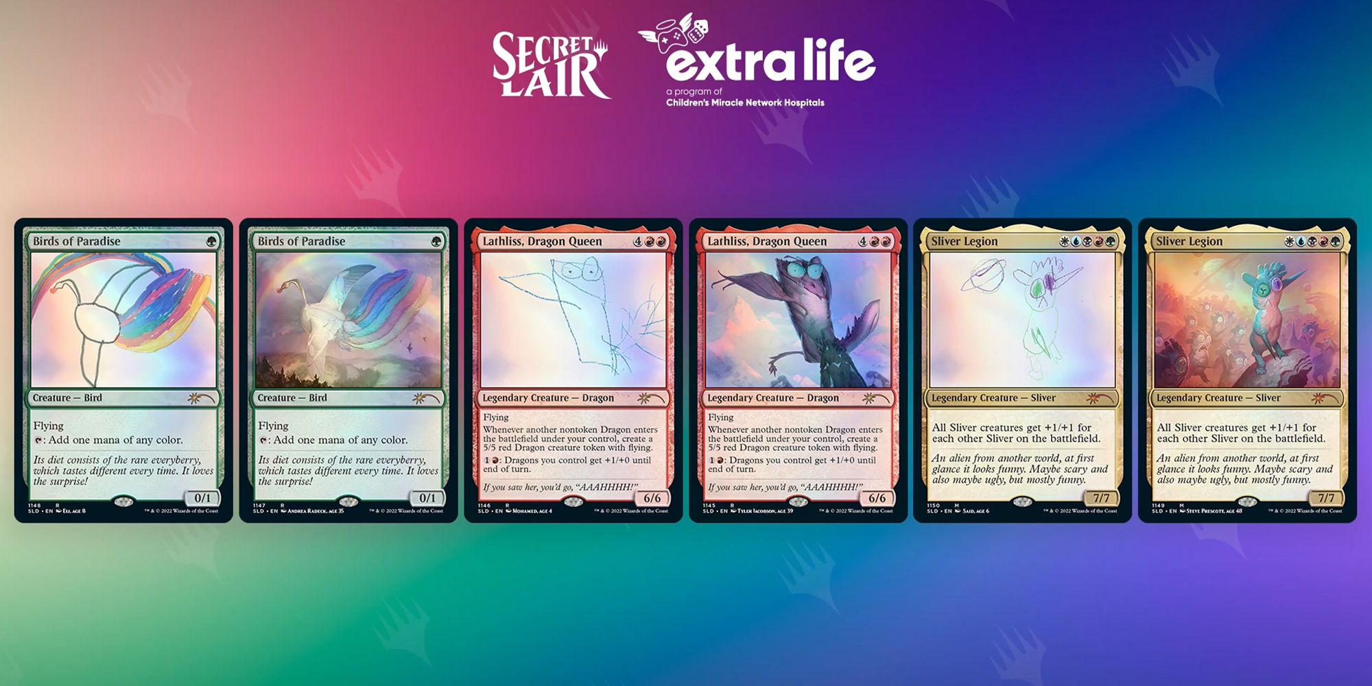 MTG 「Extra Life 2022」１箱 Magic: The Gathering's Extra Life 2022 Secret Lair Features