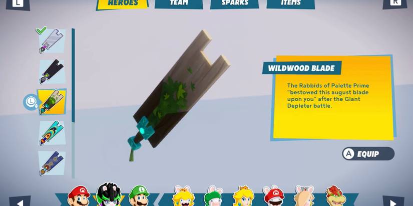 The Best Weapon Skins In Mario + Rabbids Sparks Of Hope