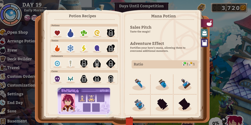 The Best Money-Making Potions In Potionomics