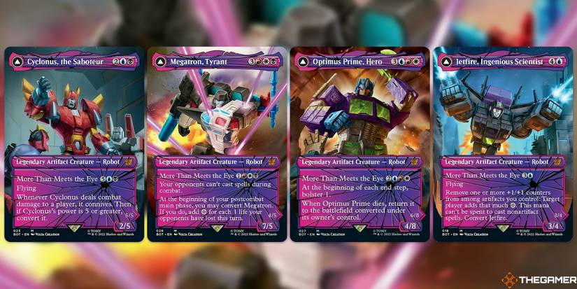 Everything You Need To Know About About The Transformers Universes Beyond  Crossover In MTG