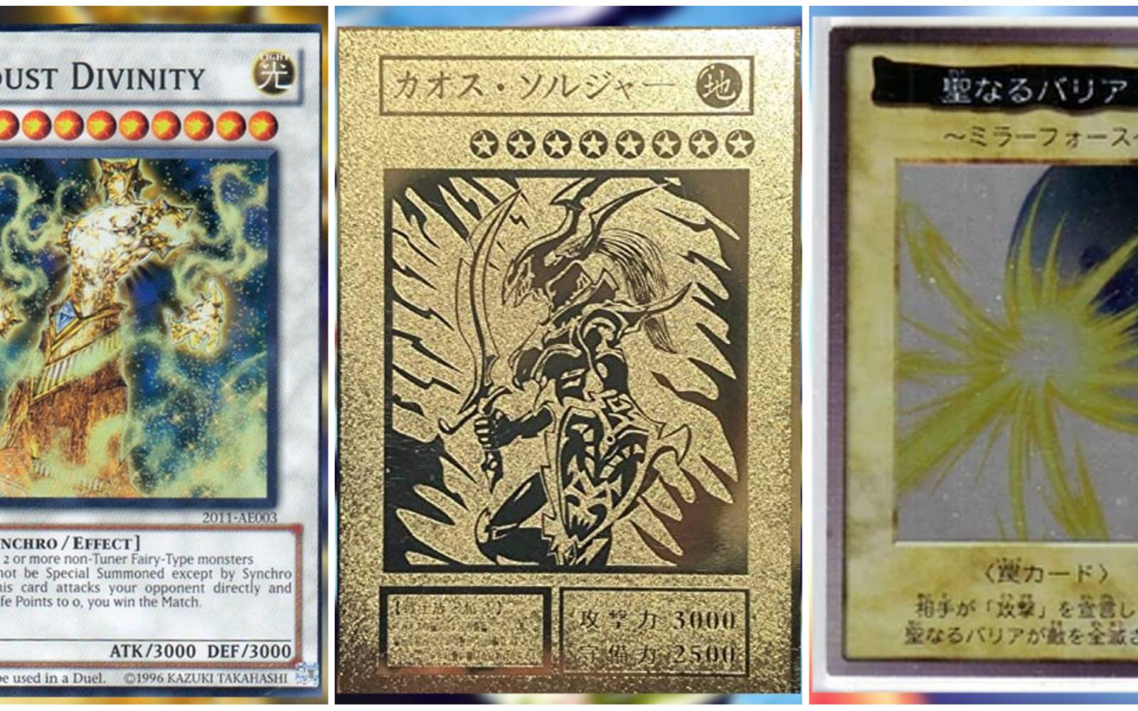 The Rarest Yu-Gi-Oh Cards And What They're Worth The Rarest Yu-Gi-Oh Cards And What They're Worth
