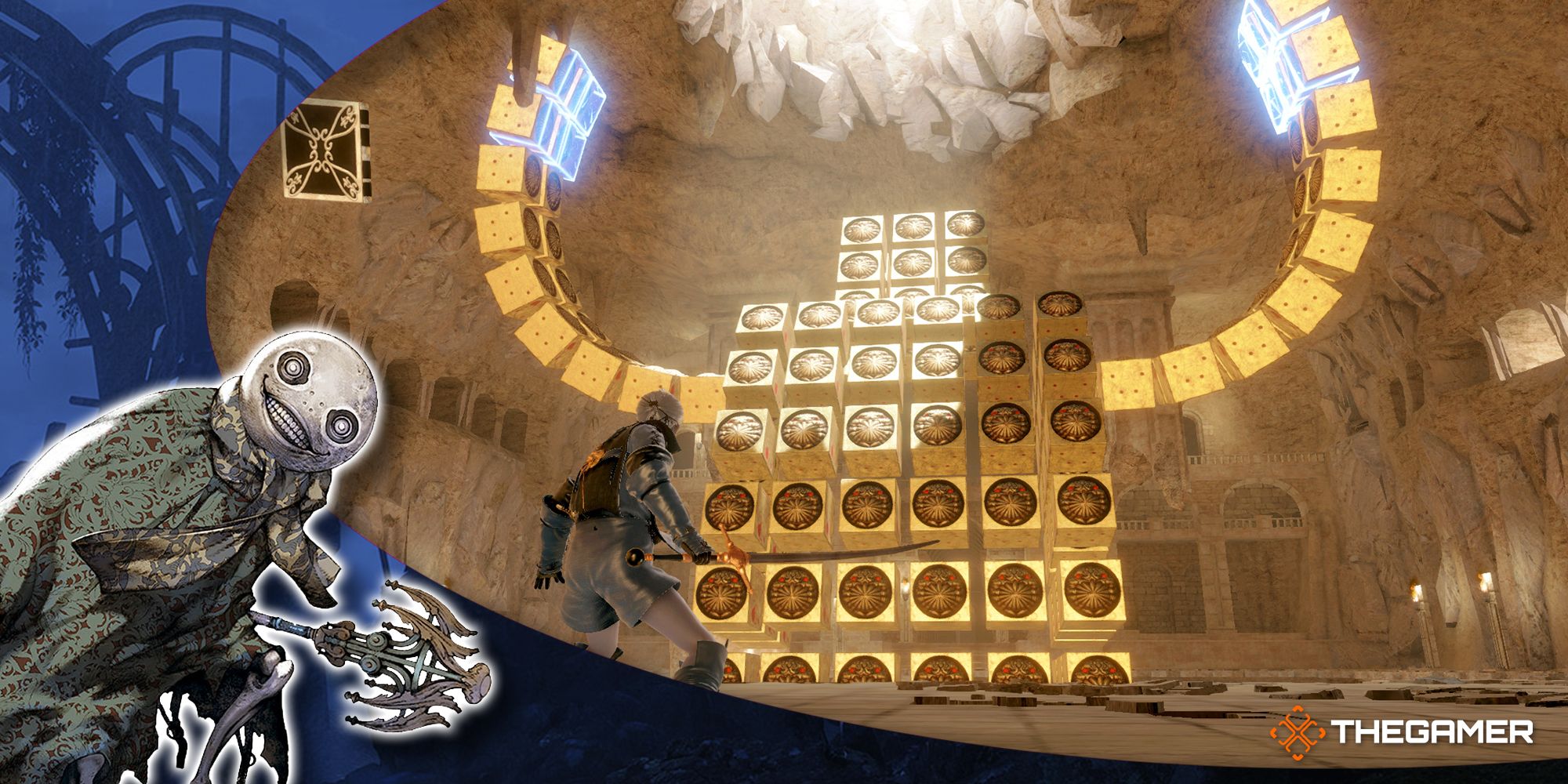 Nier Replicant: Barren Temple Trial Room Solutions