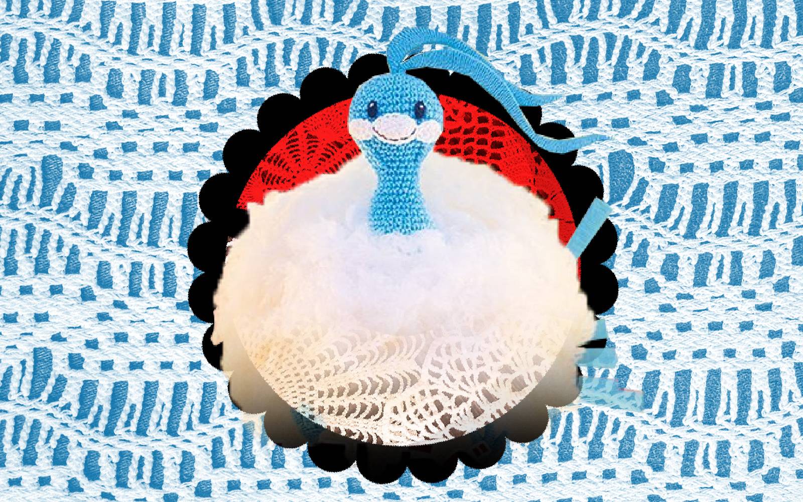 crocheted pokemon cards Asako Ito's TCG Are The Most Adorable Gible 112/236 NM / M