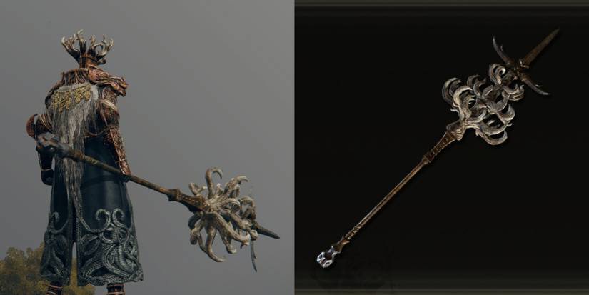 Elden Ring: 10 Best Melee Weapons With Ranged Attacks