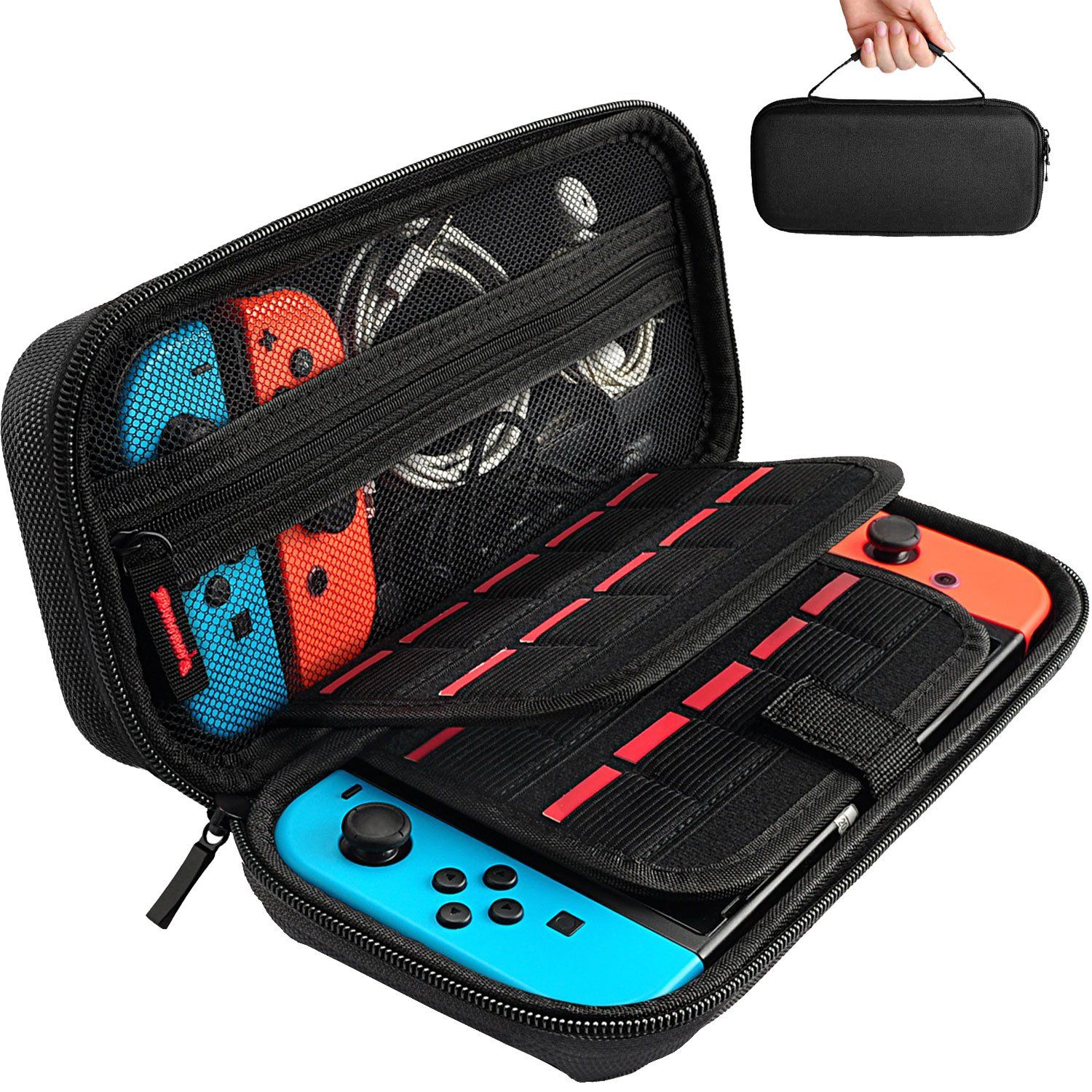 Daydayup Switch Carrying Case Compatible with Nintendo Switch