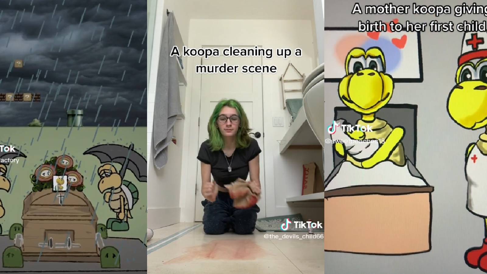 TikTok Trend Puts Mario's Koopa Dance In Awkward Situations From ...