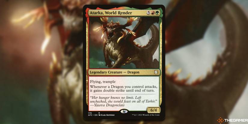 mtg atarka commander deck Magic: The Gathering Starter Commander Deck (Model: Draconic Destruction)