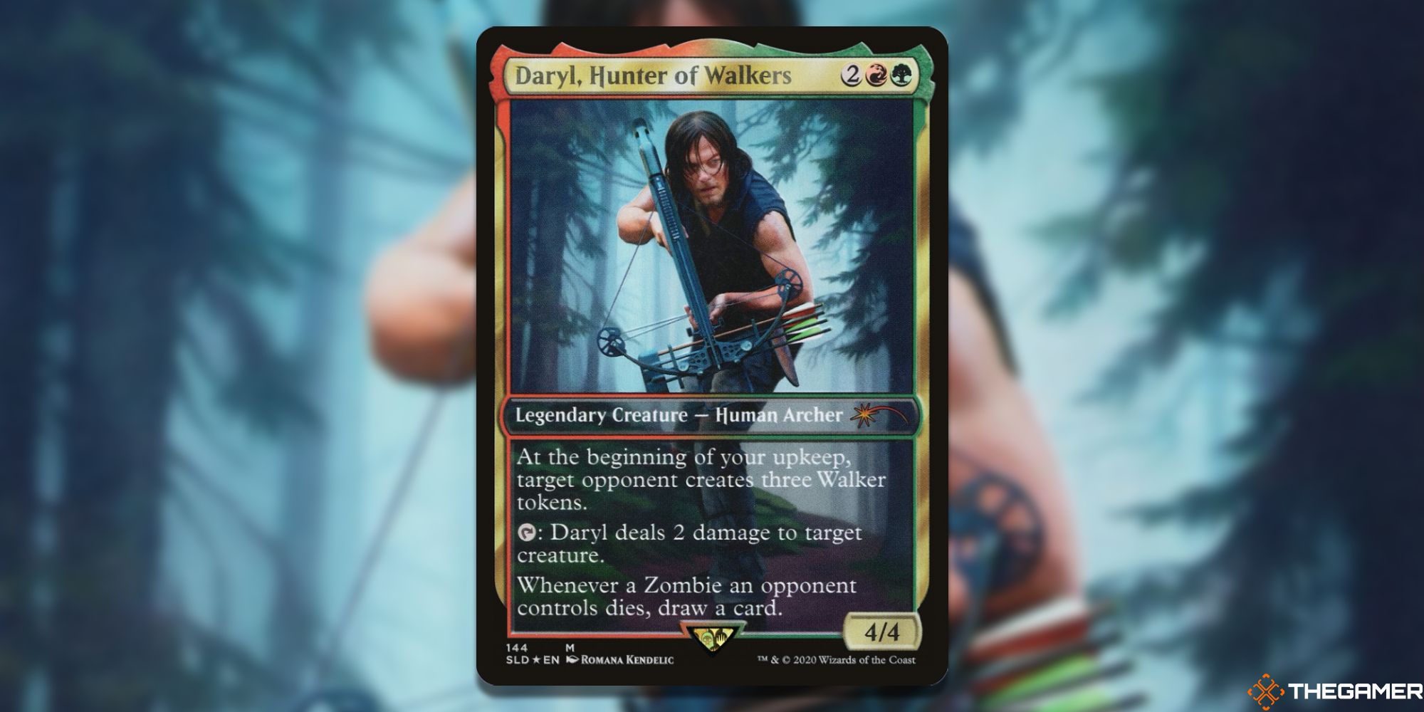 MTG SecretLair×THE WALKING DEAD 4個 Magic The Gathering Magic the Gathering Secret Lair The