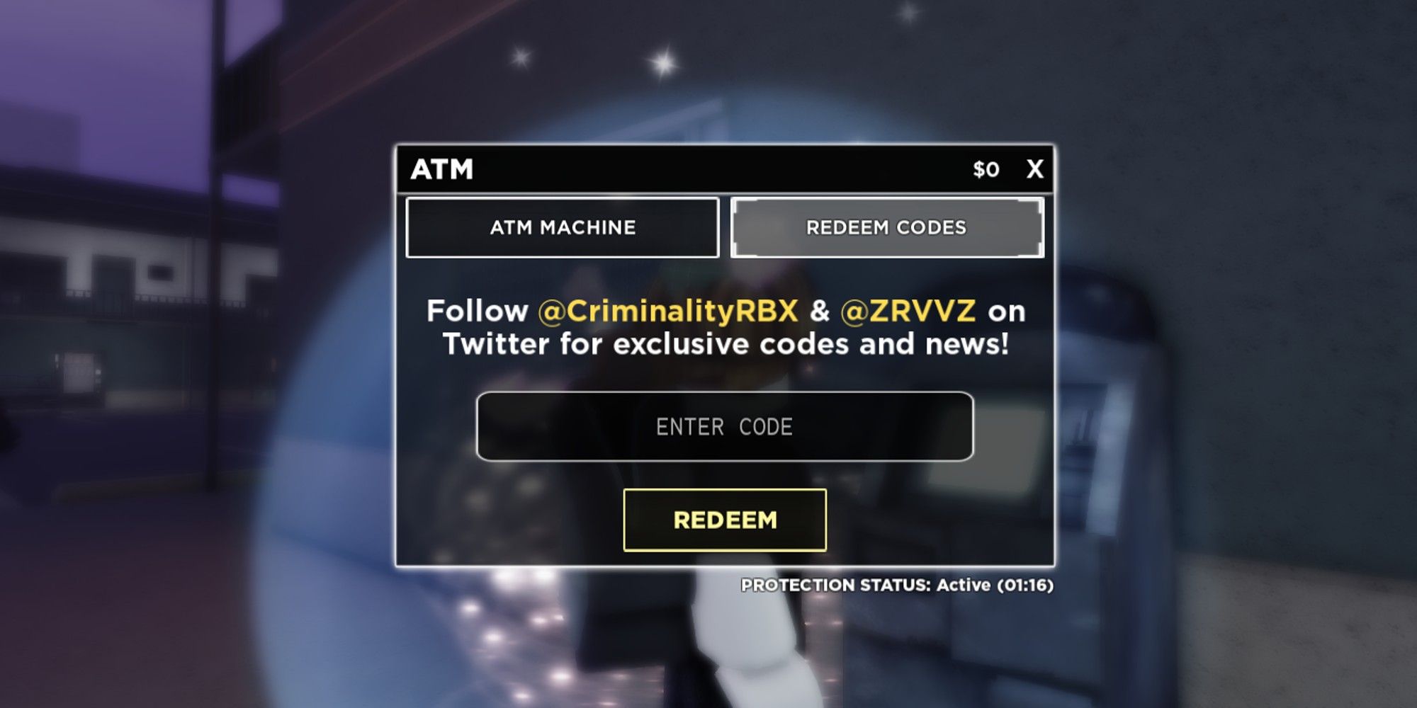 Criminality Codes Roblox Redeem Criminality Codes 