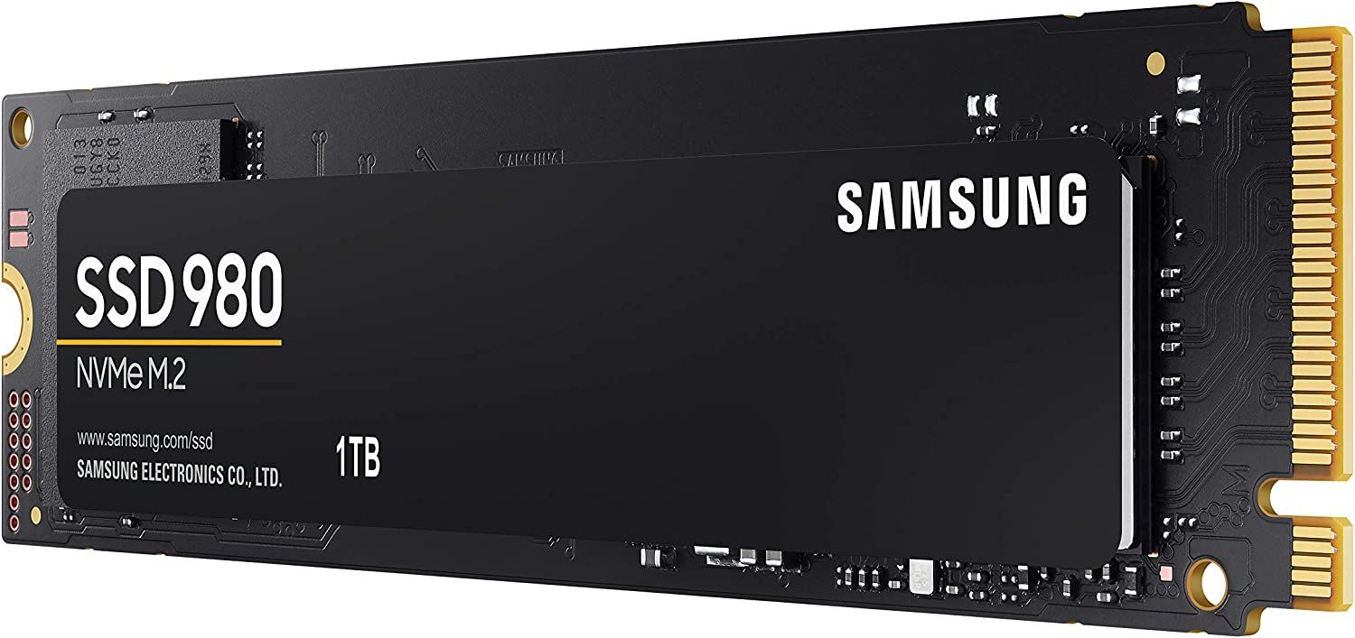 SAMSUNG 980 SSD 1TB PCle 3.0x4, NVMe M.2 2280, Internal Solid State Drive
