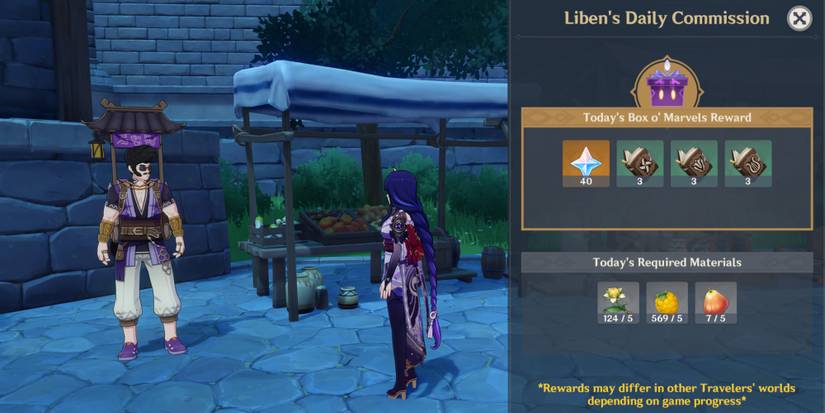 Genshin Impact: Guide To Liben And His Marvelous Merchandise