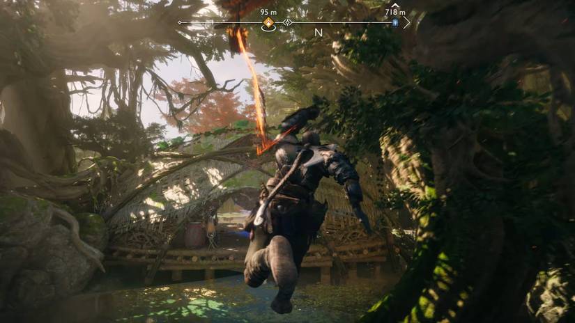 God Of War Ragnarok, Creatures Of Prophecy Walkthrough, Swinging Across ...