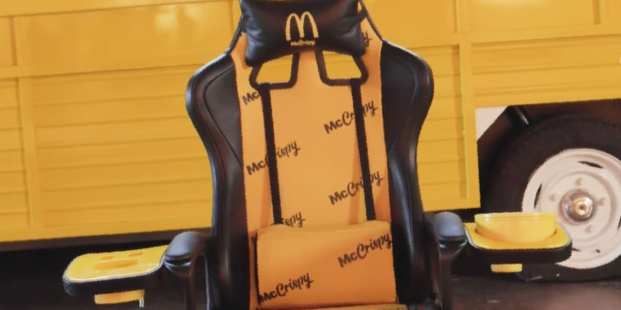 McDonald's Is Giving Away A Gaming Chair With A Built-In Burger Warmer
