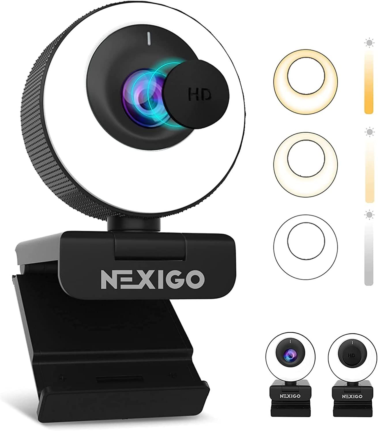 NexiGo N620E 60FPS AutoFocus ePTZ Webcam