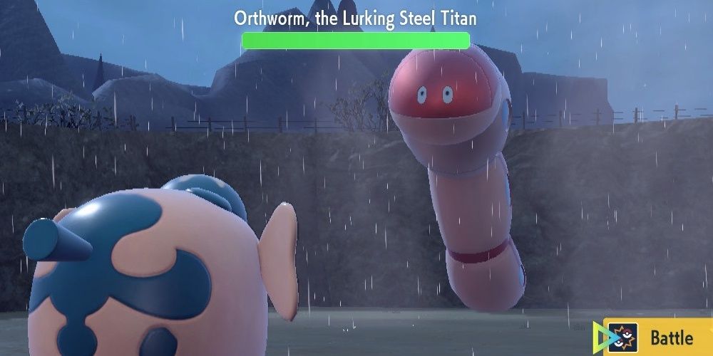 Cufant battling the Lurking Steel Titan