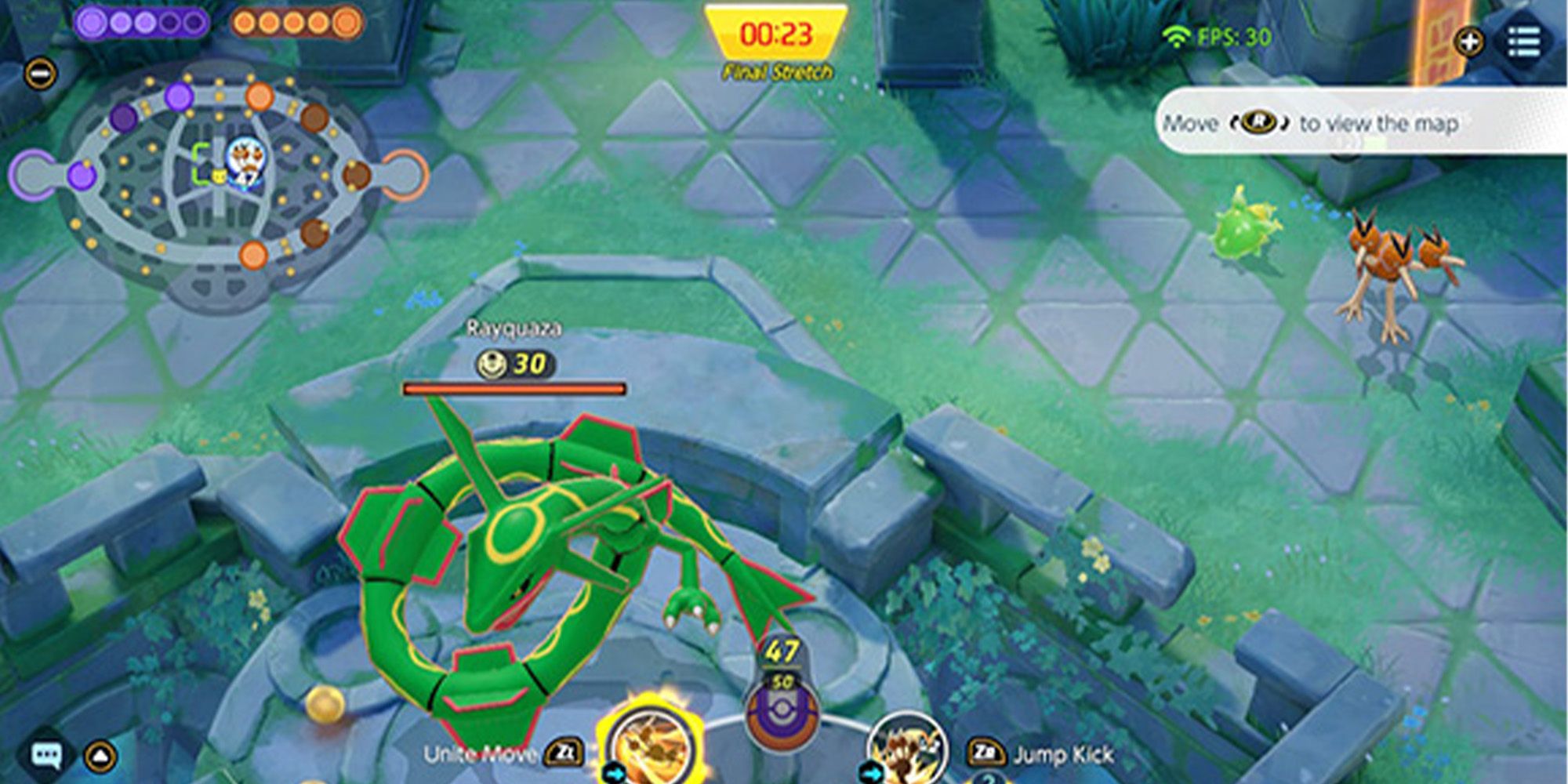 with 23 seconds left on the lock dotrio stares down rayquaza alone