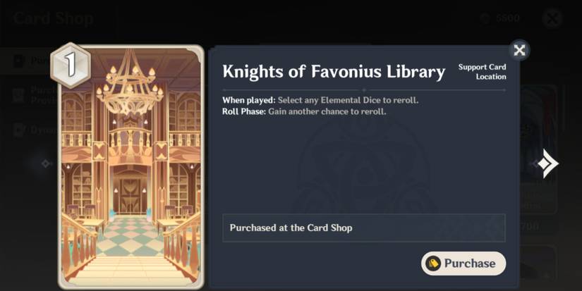 The Best Support Cards In Genshin Impact's Genius Invokation TCG