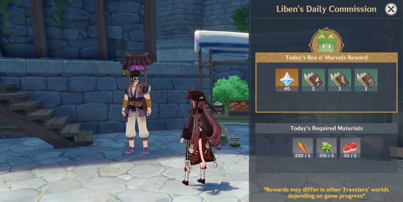 Genshin Impact: Guide To Liben And His Marvelous Merchandise