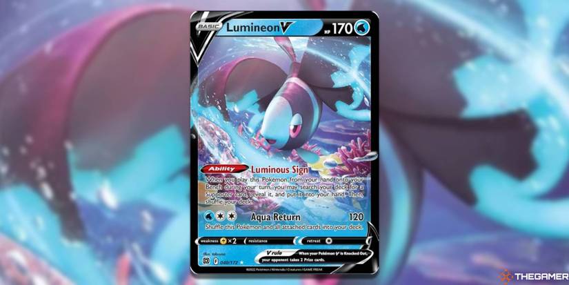 pokemon celebrations card list price Lumineon V - SWSH250 - Ultra Rare Sword & Shield Promos main image 0