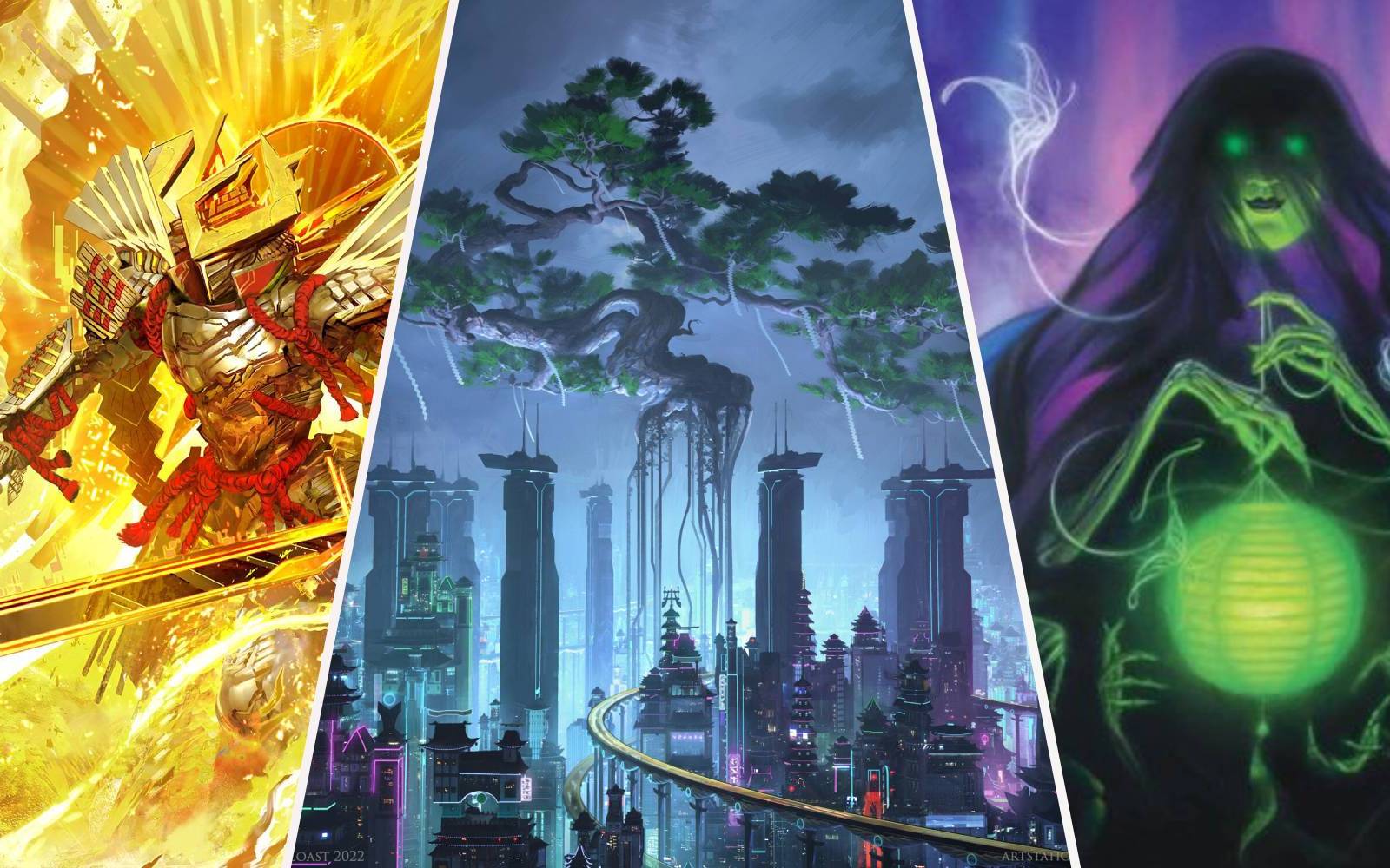 mtg kamigawa art cards The Dragon-Kami Reborn // Dragon-Kami's Egg (Extended Art) [Kamigawa Kamigawa: Neon Dynasty Art Cards
