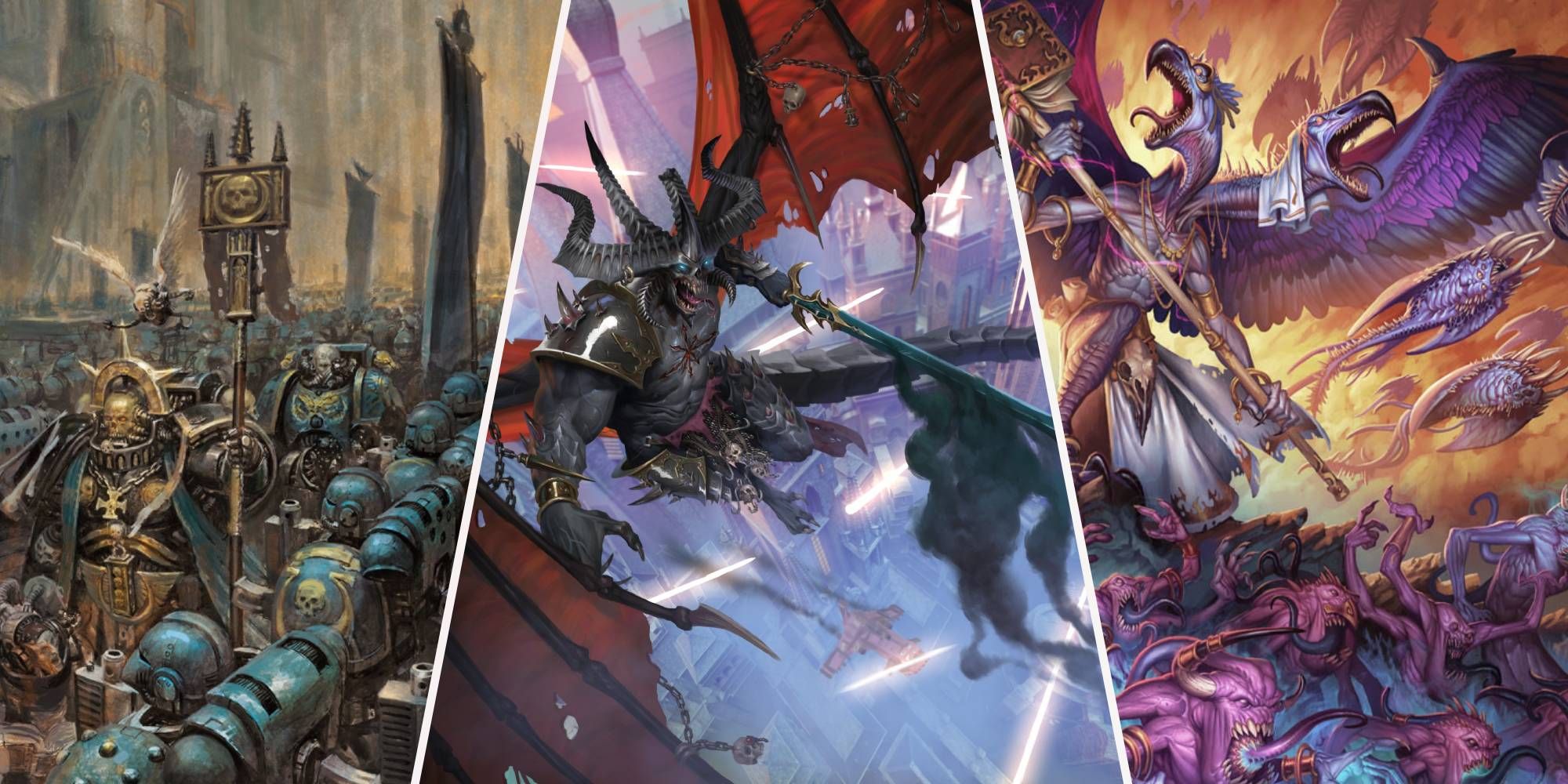 MTG: The Best Art From The Warhammer 40,000 Commander Decks MTG: The Best Art From The Warhammer 40,000 Commander Decks