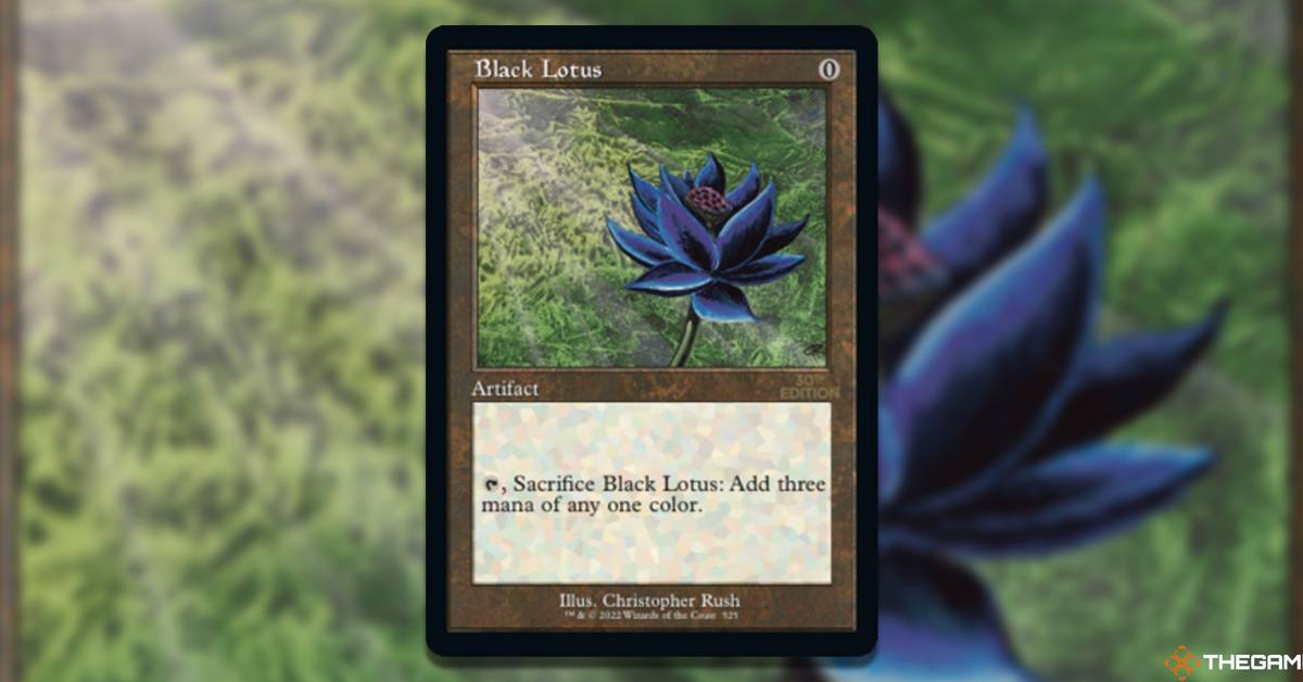 black lotus card mtg Surreal Entertainment Magic: The Gathering Double-Sided Fleece Throw Blanket for Sofa, Bed The Gathering Necklace Black Lotus Miniature Card $3,000,000 PRISTINE CGC 10 Alpha