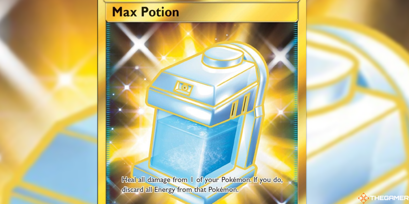 potion pokemon card Pokemon XY BREAK-POINT - TRAINER- MAX POTION 103/122 REV-ERSE HOLO main image 1