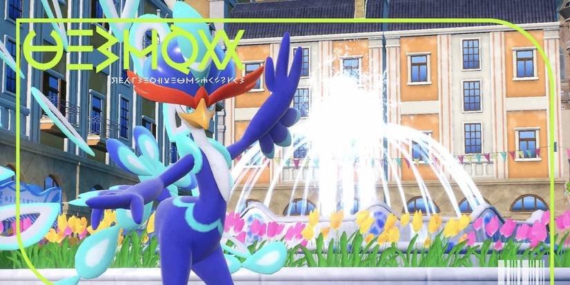 Quaquaval's Pokedex entry image from Pokemon Scarlet & Violet.