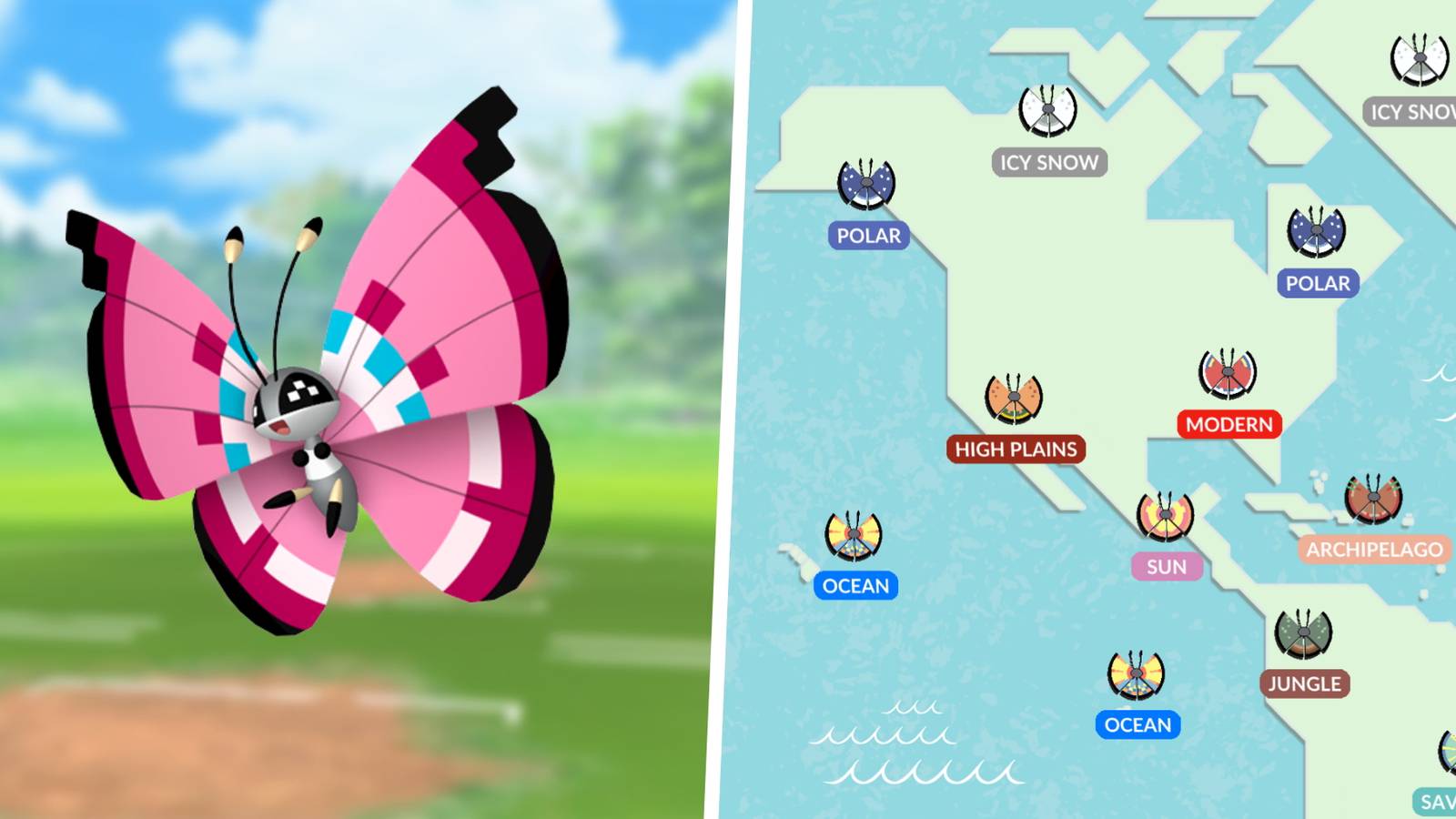 How To Get Every Vivillon Pattern In Pokemon Go