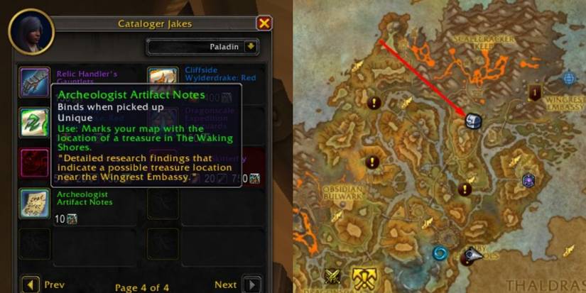 Where To Find Every Treasure In The Waking Shores In WoW: Dragonflight