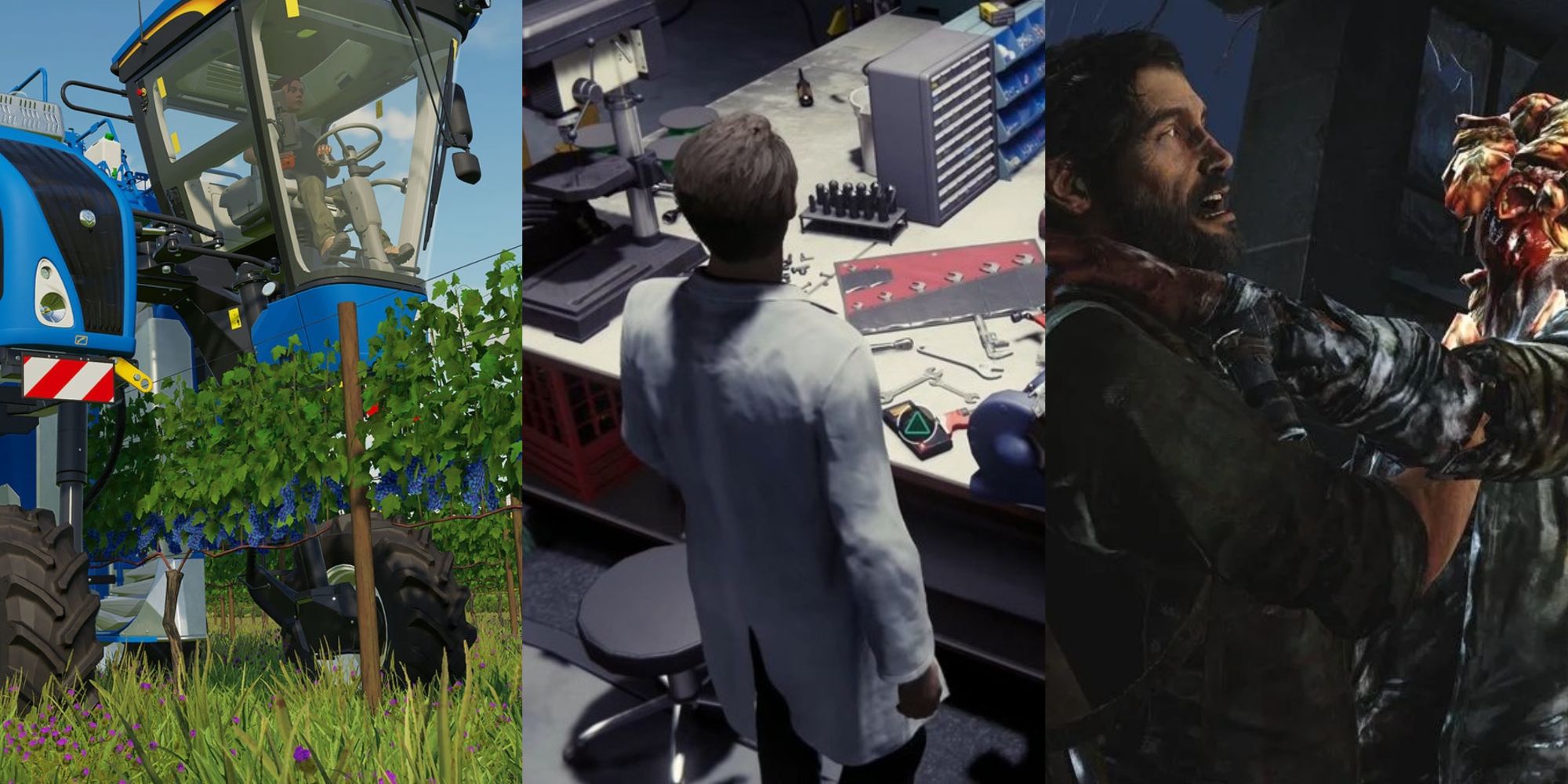 Farming Simulator 22, Spider-Man, and The Last Of Us